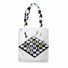 Сумка, габардин с полной запечаткой