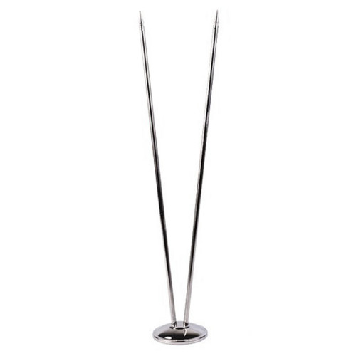 Подставка настольная металлическая, 2 штока