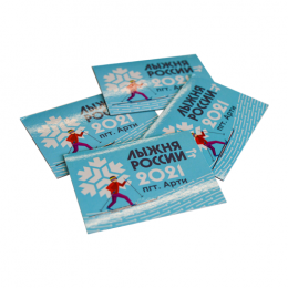 Магнит ламинированный квадратный