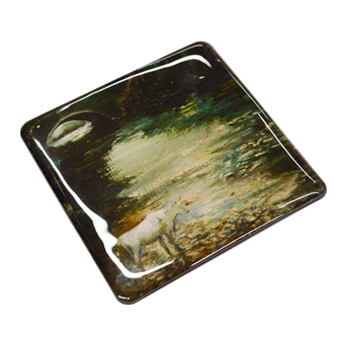 Магнит полимерный, квадратный