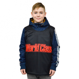 Манишка-майка футбольная детская, материал: ложная сетка