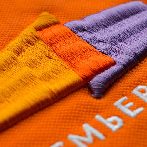 Шеврон вышитый 3D, нить обычная