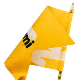 Флажок из блекаута с двухсторонней печатью