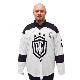 Хоккейный свитер тренировочный с полной запечаткой