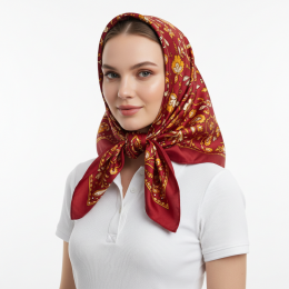 Бандана с полной запечаткой фигурная