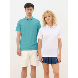 Рубашка поло унисекс Pitcher, темный хаки