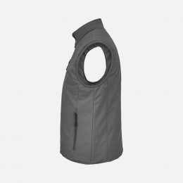 Жилет софтшелл унисекс Falcon BW, темно-серый