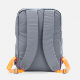 Рюкзак B2, серый с оранжевыми стропами