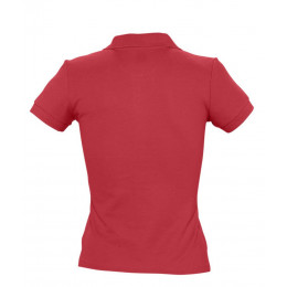 Рубашка поло женская People 210, красная