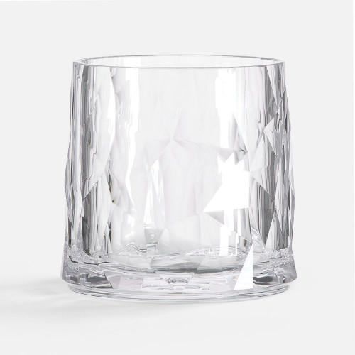 Стакан небьющийся Sate Crystal, вращающийся, прозрачный