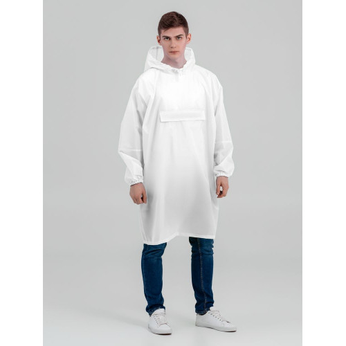 Дождевик-анорак Alatau, белый, единый размер