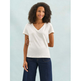 Футболка женская Regent Women с V-образным вырезом, розовая (candy)