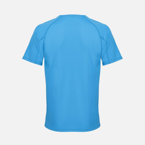 Футболка спортивная унисекс Vortex, ярко-бирюзовая