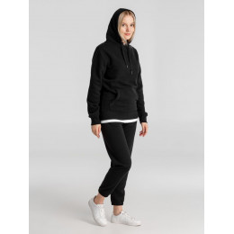 Толстовка с капюшоном унисекс King, черная