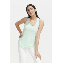 Майка женская Moka 110, темно-розовая (малиновая)