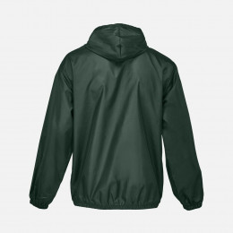 Ветровка унисекс Shield, темно-зеленая