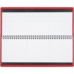 Планинг Grade на заказ, недатированный, красный