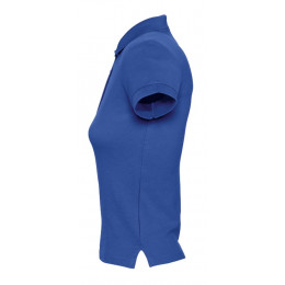 Рубашка поло женская People 210, ярко-синяя (royal)