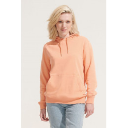 Худи унисекс Constellation, оранжевое (персиковое)