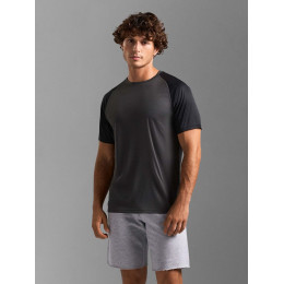 Футболка спортивная унисекс Vortex, темный хаки