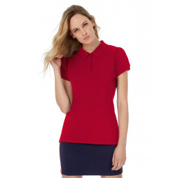 Рубашка поло женская Heavymill красная
