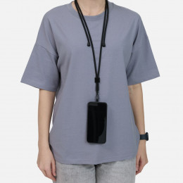 Шнурок для телефона TrendHand, черный