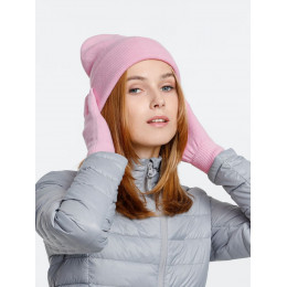 Шапка Urban Flow, пыльно-розовая