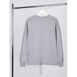 Свитшот унисекс Vozduh, светло-серый