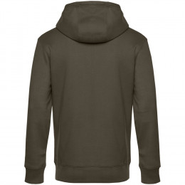 Толстовка с капюшоном унисекс King, хаки