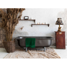 Полотенце Molan, большое, темно-зеленое