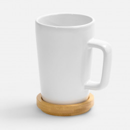 Кружка Vierra с крышкой-костером, белая