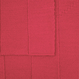 Плед Rombus, темно-розовый (коралл)