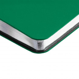 Ежедневник Aspect на заказ, недатированный, зеленый