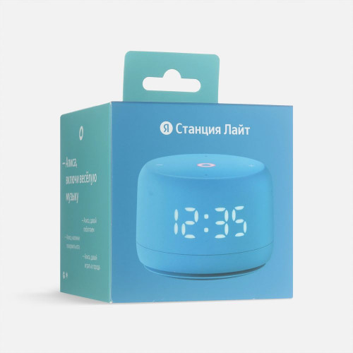 Умная колонка «Яндекс Станция Лайт 2», синяя