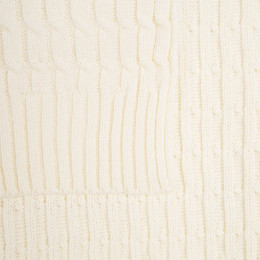 Плед Slumberland, белый (молочный)