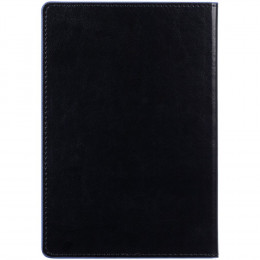 Ежедневник Alanis, недатированный, черный с синим