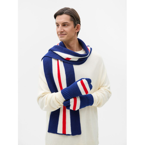 Шарф Winwear, темно-синий (кобальт)