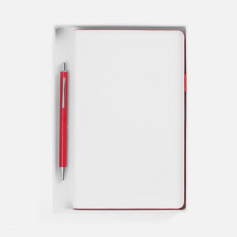 Набор White Shall, бело-красный