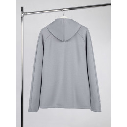 Куртка с капюшоном унисекс Begi, серая