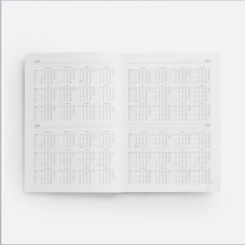 Ежедневник Nebraska, недатированный, зеленый