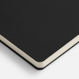 Ежедневник Flex Shall New, недатированный, черный