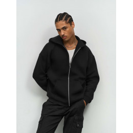 Толстовка унисекс на молнии Jelo, серый меланж