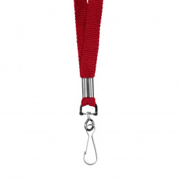 Лента с карабином Colorplan, красная