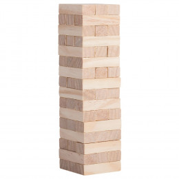 Игра «Деревянная башня мини», неокрашенная