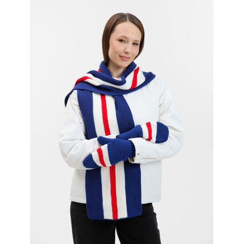 Шарф Winwear, темно-синий (кобальт)