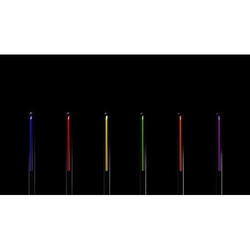 Шариковая ручка GrafeeX в чехле, черная с фиолетовым