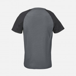 Футболка спортивная женская Vortex Women, черная с темно-серым