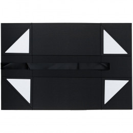 Коробка складная Rusetti, L, черная