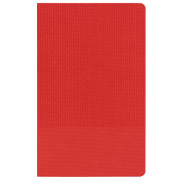Ежедневник Knit, недатированный, красный