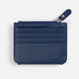 Картхолдер на молнии Unison, синий